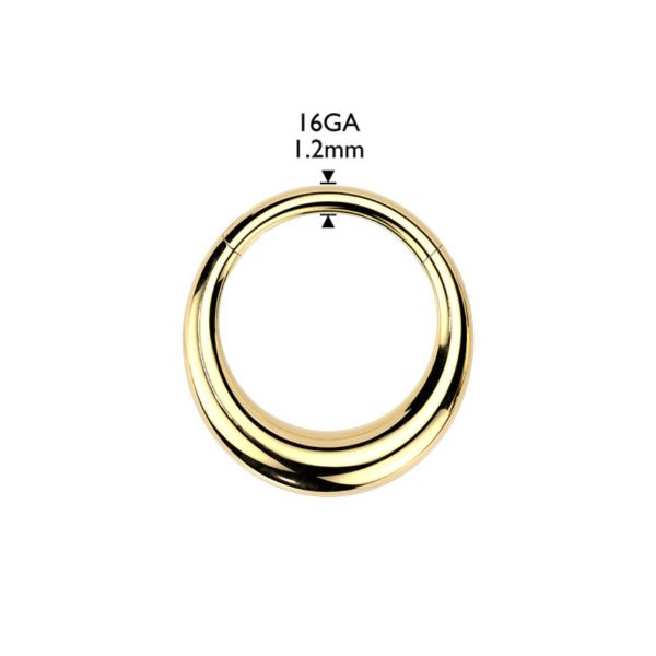 Basic Wide Titanium Gold 1.2mm-Rengas-2