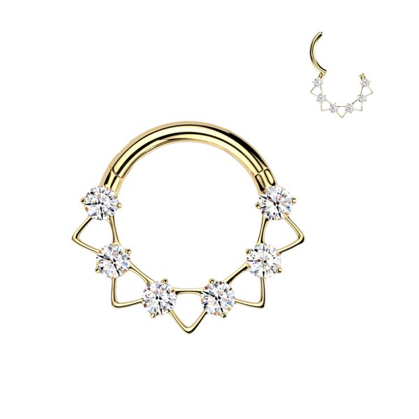 Evelyne Titanium Gold 1.2mm-Rengas-2