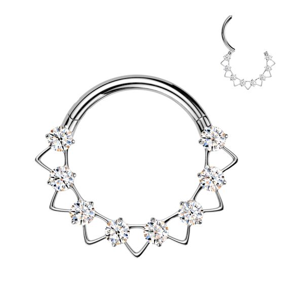 Evelyne Titanium 1.2mm-Rengas