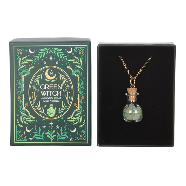 Green Witch Aventurine Potion-Kaulakoru