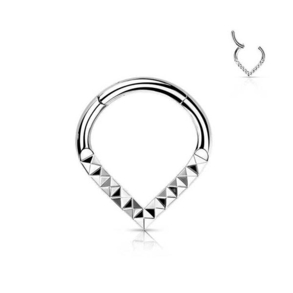 Pyramide Titanium 1.2mm-Rengas