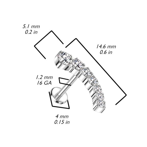 Delta Titanium Black 1.2mm-Labret-2