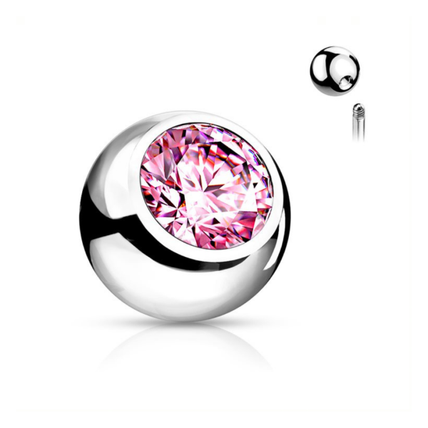 Irtopallo Pink Steel 1.2mm