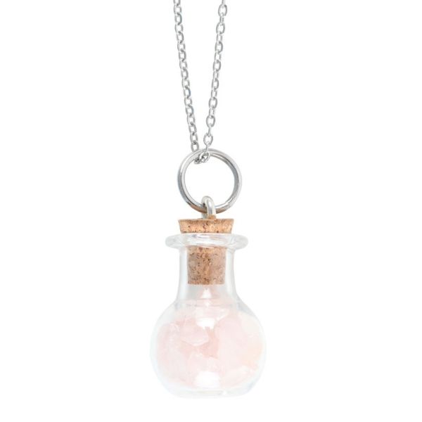 Love Rose Quartz Crystal-Kaulakoru-2