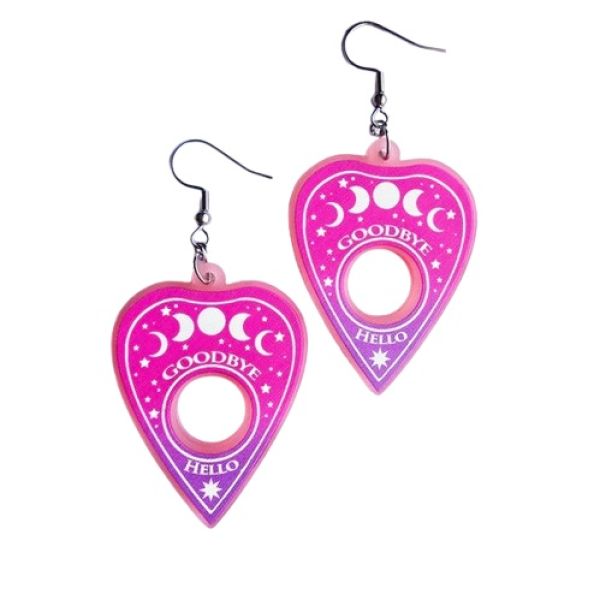 Pastel Goth Ouija Pink-Korvakorut-2