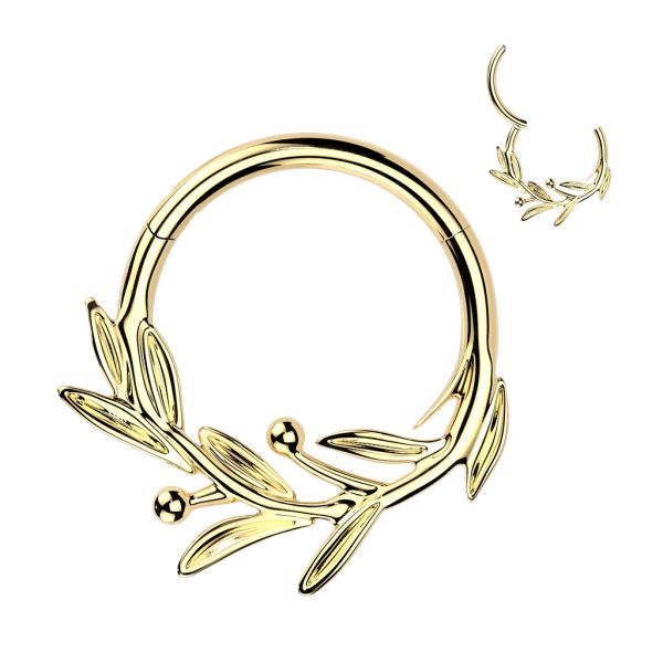 Olivia Titanium Gold 1.2mm-Rengas