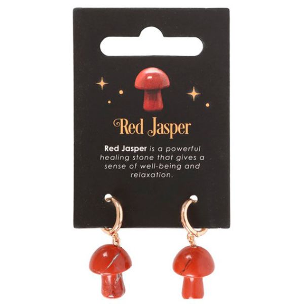 Red Jasper Mushroom-Korvakorut