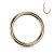 Basic Titanium Rosegold 1.2mm-Rengas